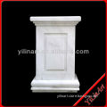 White Marble Column,Stone Small Pillar Sculpture YL-L157